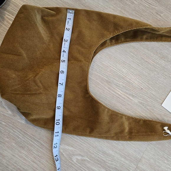 MERIT Signature Corduroy Glam Bag Beauty Clutch Tie Knot Top - Picture 6 of 7